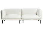 Living Room Set 5 Seater VORGOD Boucle Off-White
