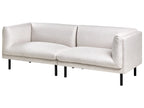 Sofa 3 Seater VORGOD Fabric Light Beige