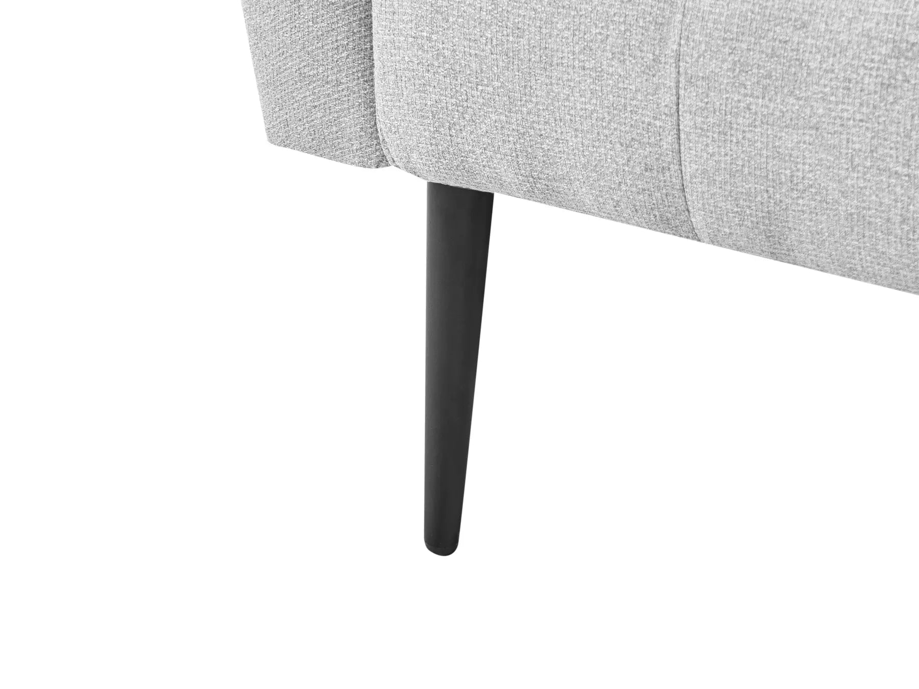 Chaise Longue NANTILLY Fabric Light Grey