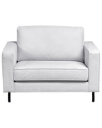 Armchair SAVALEN Fabric Light Grey