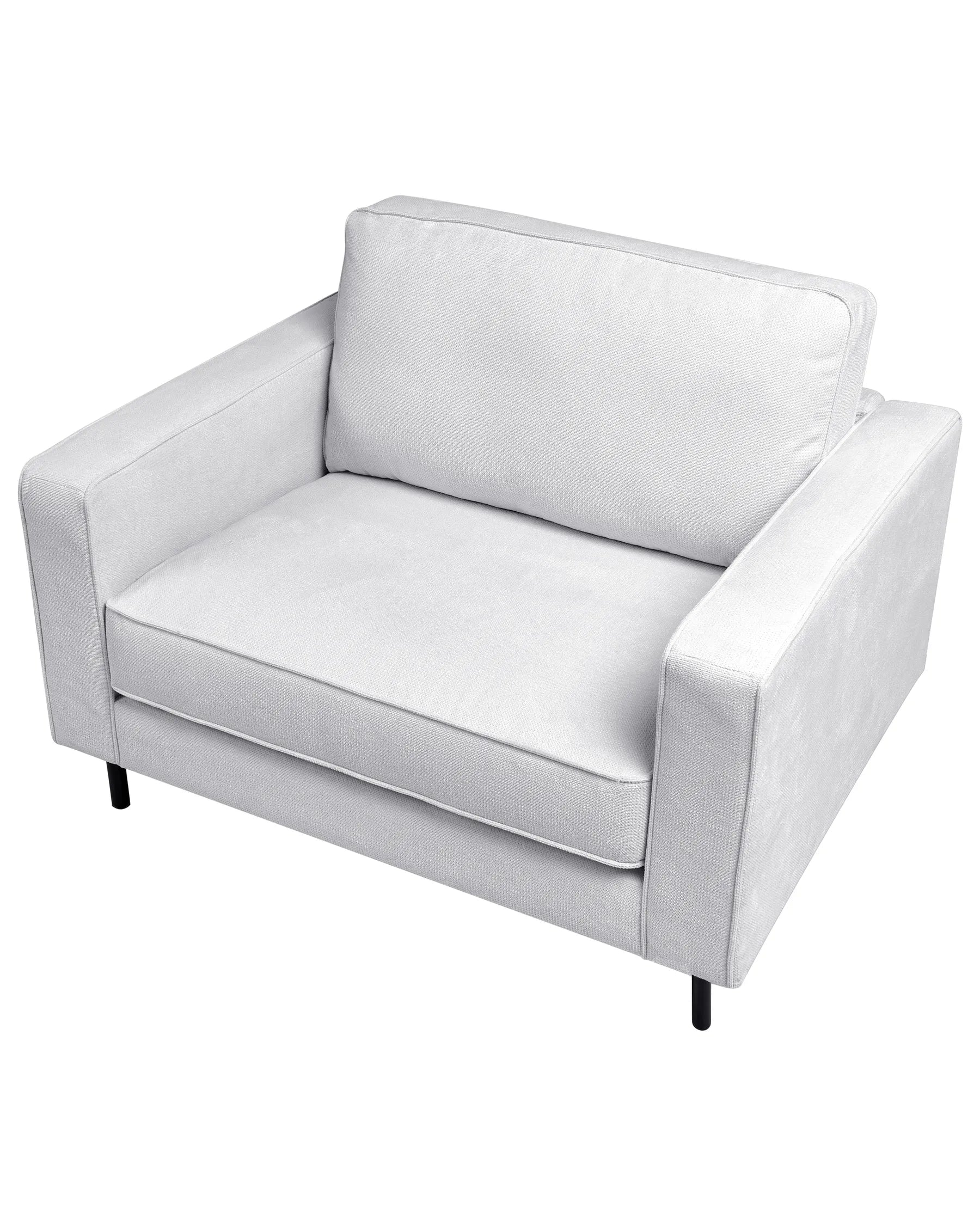 Armchair SAVALEN Fabric Light Grey