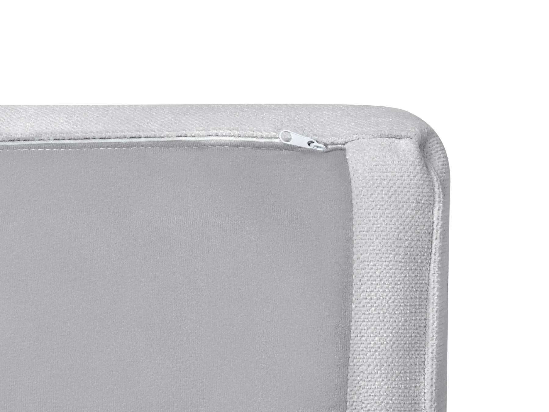 Living Room Set 4 Seater SAVALEN Fabric Light Grey