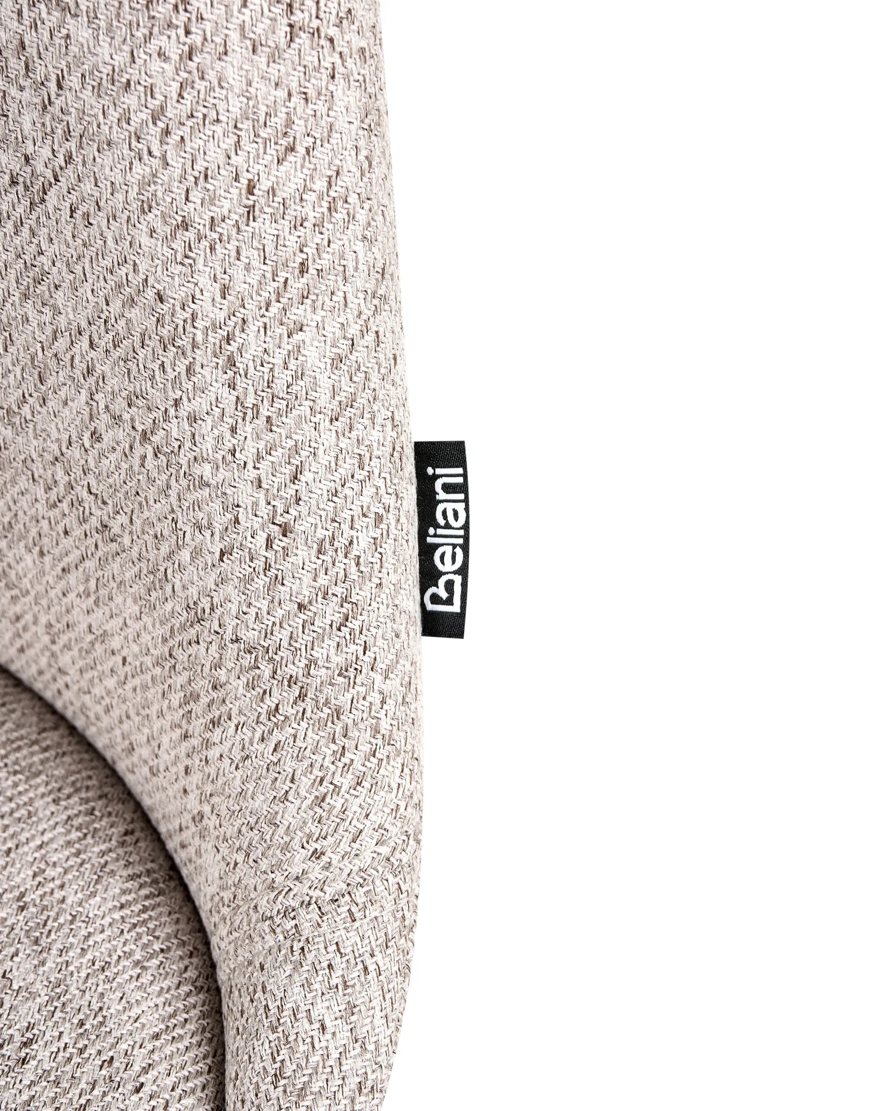 Set of 2 Dining Chairs Fabric Light Brown