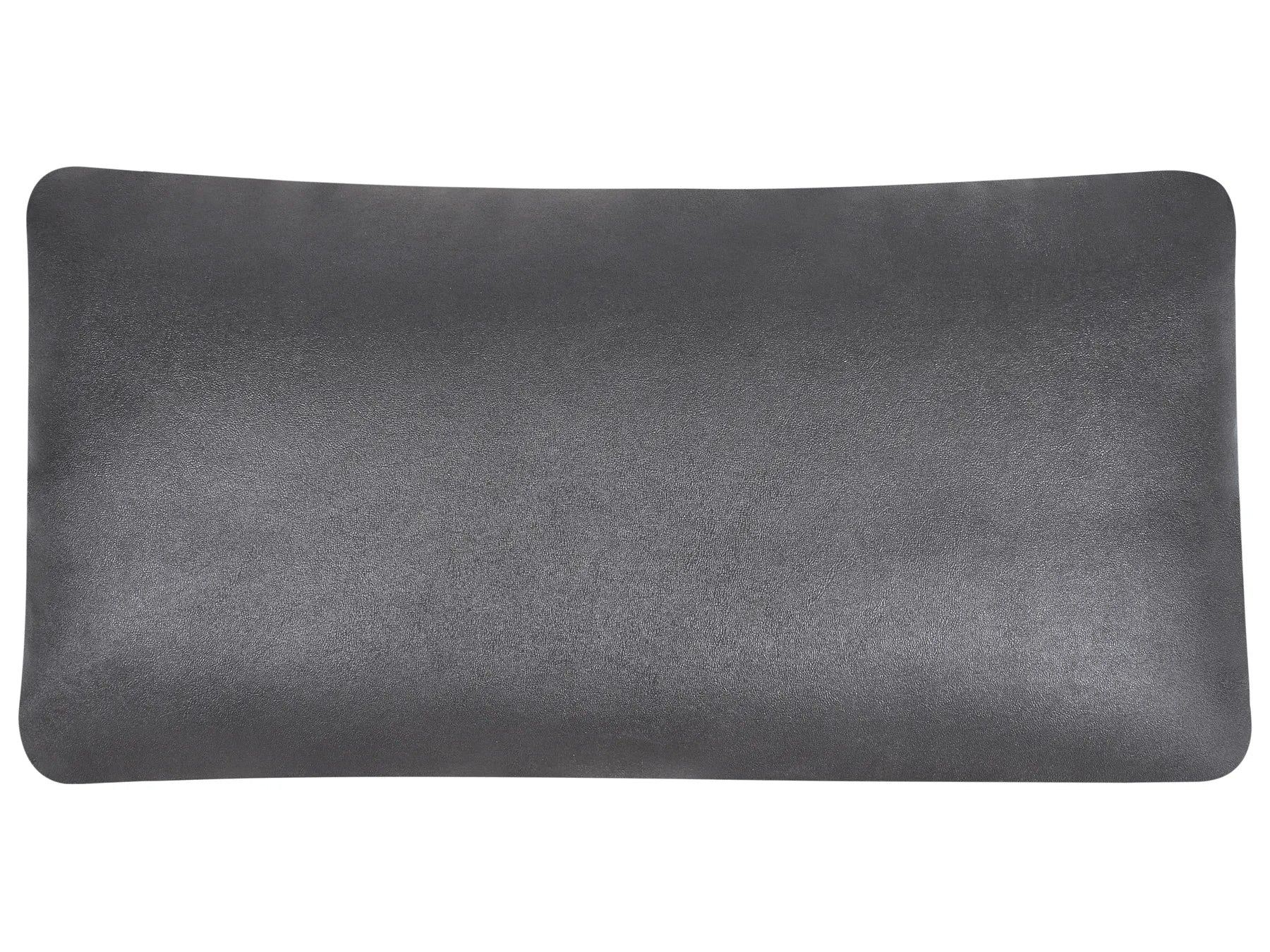 Right-Hand Chaise Lounge BRANDE Faux Leather Black